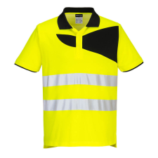 Portwest PW212YBRL Portwest PW2 Hi-Vis rövid ujjú póló láthatósági ruházat