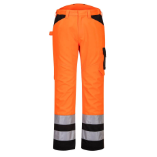 Portwest PW241 Hi-Vis Nadrág (narancs/fekete, 30)