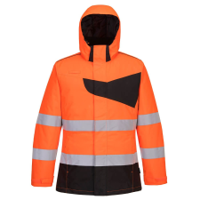 Portwest PW261 Hi-Vis Téli dzseki (narancs/fekete, 3XL) láthatósági ruházat