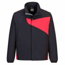 Portwest PW271 softshell kabát fekete - piros munkaruha