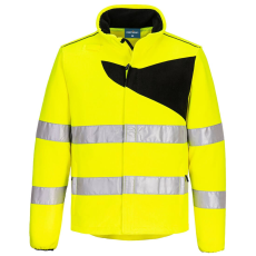 Portwest PW2 Hi-Vis polár (sárga/fekete, L)