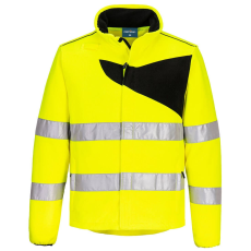 Portwest PW2 Hi-Vis polár (sárga/fekete, XL)