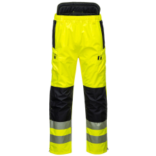 Portwest PW342 PW3 Hi-Vis Extreme esőnadrág sárga-fekete láthatósági ruházat
