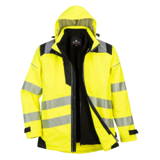 Portwest PW365 Portwest PW3 Jól láthatósági Kabát (sárga, 3XL)