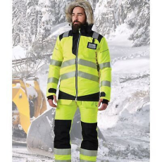 Portwest PW369 Portwest PW3 Jól láthatósági parka télikabát (sárga, M)