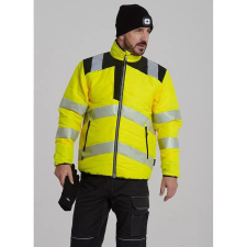 Portwest PW371 Portwest PW3 Baffle Jól láthatósági kabát (sárga, 5XL) láthatósági ruházat