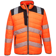 Portwest PW371 PW3 Hi-Vis baffle kabát narancs-fekete