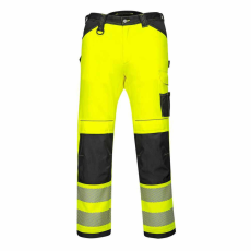 Portwest PW385 jól láthatósági női stretch munkanadrág sárga