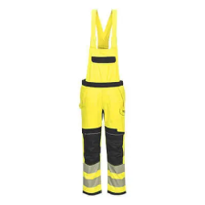 Portwest PW3 FR Modaflame Hi Vis kantáros nadrág Yellow/Black L munkaruha