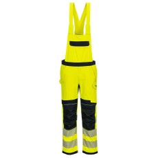 Portwest PW3 FR Modaflame Hi Vis kantáros nadrág Yellow/Navy L