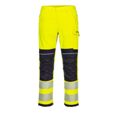 Portwest PW3 FR Modaflame Hi-Vis lángálló nadrág Yellow/Navy 30