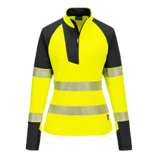 Portwest PW3 Hi-Vis 1/4 Cipzáras Sweatshirt láthatósági ruházat