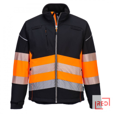Portwest PW3 Hi-Vis Class 1 Softshell kabát (3L)