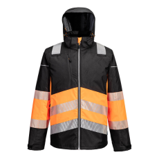 Portwest PW3 Hi-Vis Class 1 télikabát Orange/Black XXXL