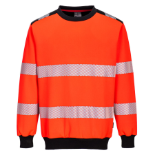 Portwest PW3 Hi-Vis Crew Neck pulóver láthatósági ruházat