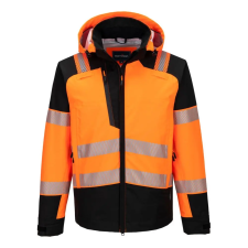 Portwest PW3 Hi-Vis esőkabát (3L) Orange/Black S láthatósági ruházat