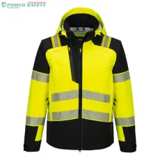 Portwest PW3 Hi-Vis esőkabát (3L) - Sárga/Fekete
