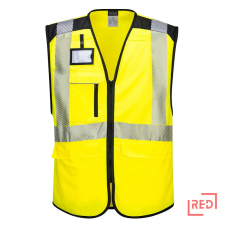 Portwest PW3 Hi-Vis Executive mellény Yellow/Black L munkaruha