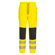 Portwest PW3 Hi-Vis Flexi Jogger Yellow/Black L