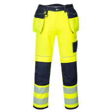 Portwest PW3 Hi-Vis Holster nadrág (sárga/tengerészkék, 28)