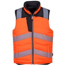 Portwest PW3 Hi-Vis kifordítható mellény Orange/Black XXXL