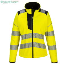 Portwest PW3 Hi-Vis női Softshell - Sárga/Fekete