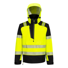 Portwest PW3 Hi-Vis Overhead esőkabát (3L) Yellow/Black M láthatósági ruházat