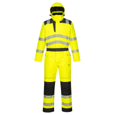 Portwest PW3 jól láthatósági téli overál Yellow/Black S