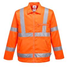 Portwest RT40 Hi-Vis bomber dzseki narancs láthatósági ruházat