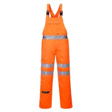 Portwest RT43 Hi-Vis kantáros nadrág narancs láthatósági ruházat