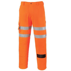 Portwest RT46 Vasúti combat derekas nadrág narancs