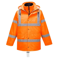 Portwest -RT63 HiVis légáteresztő kabát (interaktív) L narancs