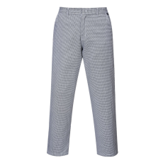 Portwest S068 Harrow séfnadrág (fekete/fehér, XS)