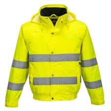 Portwest -S161 HI VIS Lite Bomber védőkabát XXXL sárga láthatósági ruházat