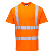 Portwest S170 Cotton Comfort jól láthatósági póló (narancs, 3XL) láthatósági ruházat