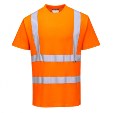 Portwest S170 Cotton Comfort jól láthatósági póló (narancs, XXL)