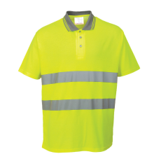 Portwest S171 Hi-Vis pólóing sárga
