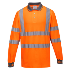 Portwest S271 Cotton Comfort jól láthatósági pólóing (narancs, XXL) láthatósági ruházat