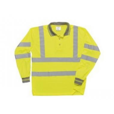 Portwest S277 - Hi-Vis hosszú ujjú pólóing - sárga