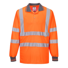 Portwest S277 Hi-Vis pólóing narancs láthatósági ruházat