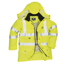 Portwest S427 JÓL LÁTHATÓSÁGI 7 AZ 1-BEN munkavédelmi kabát, Jólláthatósági láthatósági ruházat