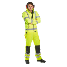Portwest -S428 2 az 1-ben Softshell HiVis (3L) védőkabát, sárga 4XL