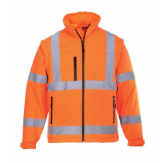 Portwest S428 - Jól láthatósági Softshell dzseki