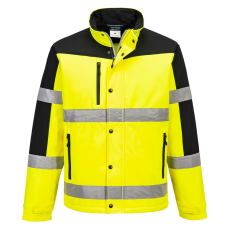 Portwest S429 Jól láthatósági Softshell kabát (SÁRGA, L)