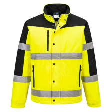 Portwest S429 Jól láthatósági Softshell kabát (SÁRGA, XXL) láthatósági ruházat