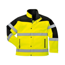 Portwest S429 - Kéttónusú Softshell kabát - sárga láthatósági ruházat