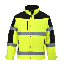 Portwest S429 Softshell kéttónusú (3L) védőkabát S sárga