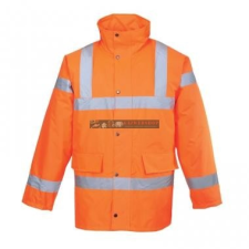  Portwest S460 Jól láthatósági Traffic kabát (Narancs) férfi kabát, dzseki