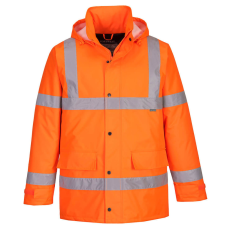 Portwest S460 Jól láthatósági Traffic kabát (Narancs, 3XL)