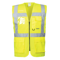 Portwest S476YER4XL Portwest Berlin Executive jól láthatósági vezetői mellény